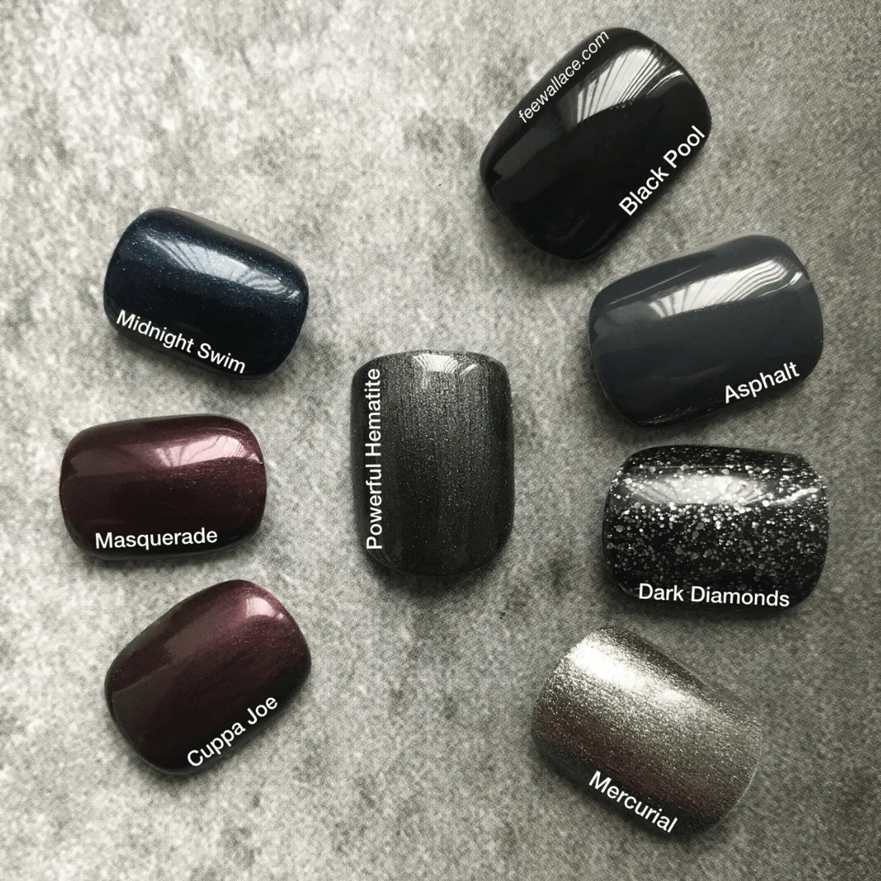 CND VINYLUX - #105 Black Pool