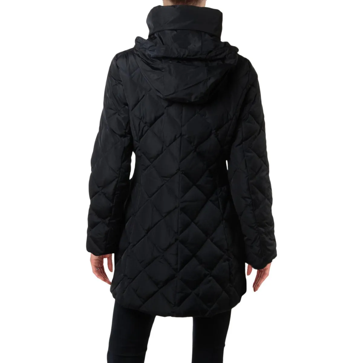 Cole Haan Womens Down Winter Puffer Coat