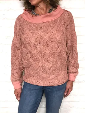 Cozy Drama Sweater - Pink