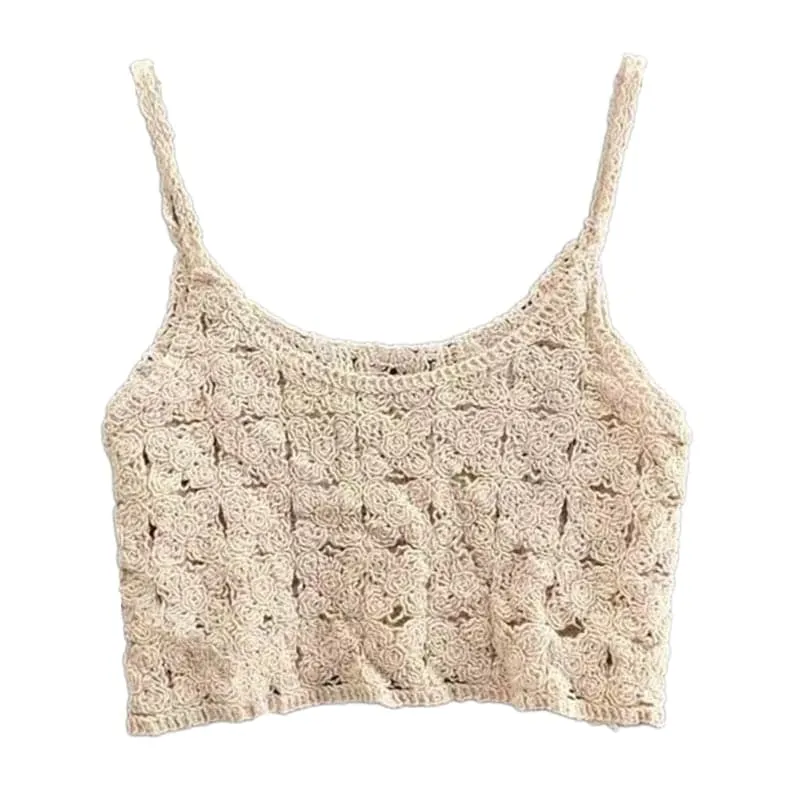 Cropped Sweater Tank Top
