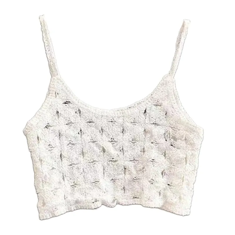 Cropped Sweater Tank Top