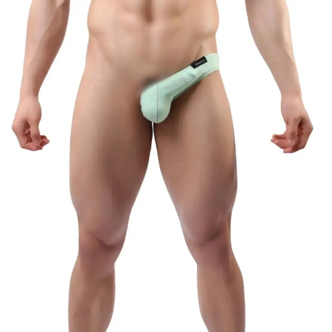 DomiGe Men's Cotton Thong Side Strap Bold Male Sexy Lingerie