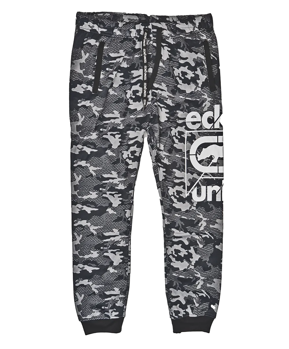 ECKO UNLTD FLEECE JOGGER PANTS BLACK - EO30G387B
