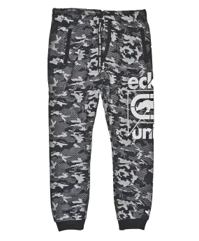 ECKO UNLTD FLEECE JOGGER PANTS BLACK - EO30G387B