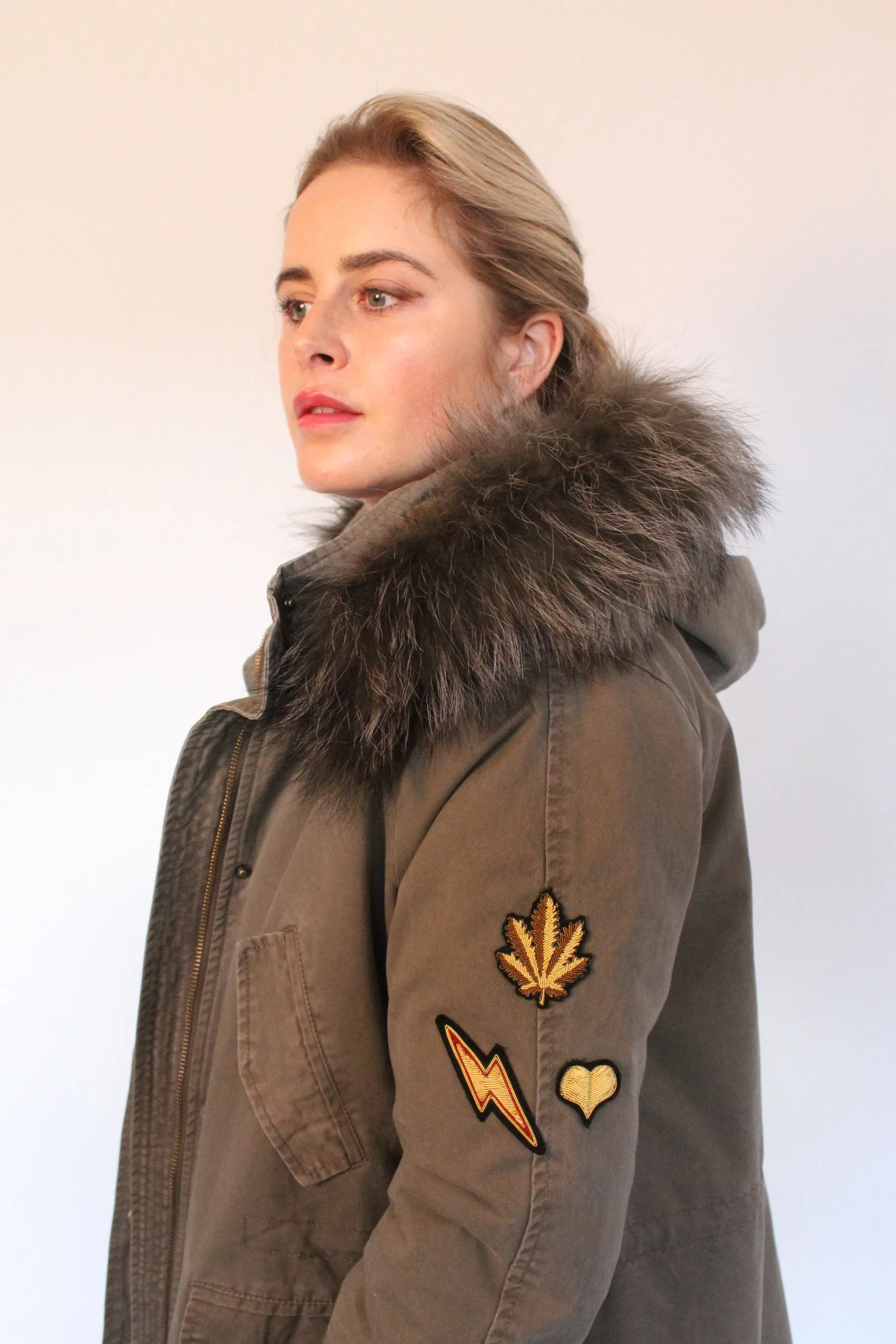 FIVE Amaelle Parka in Khaki