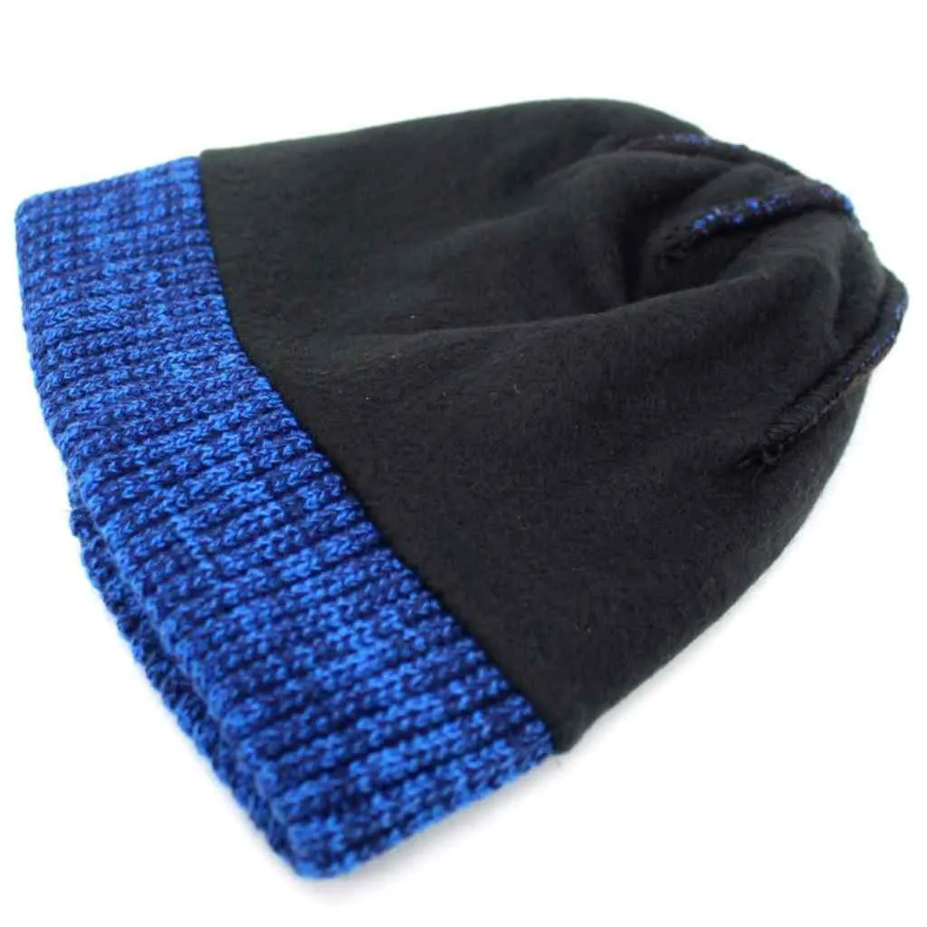 Fleece Lined Knit Beanie Hat