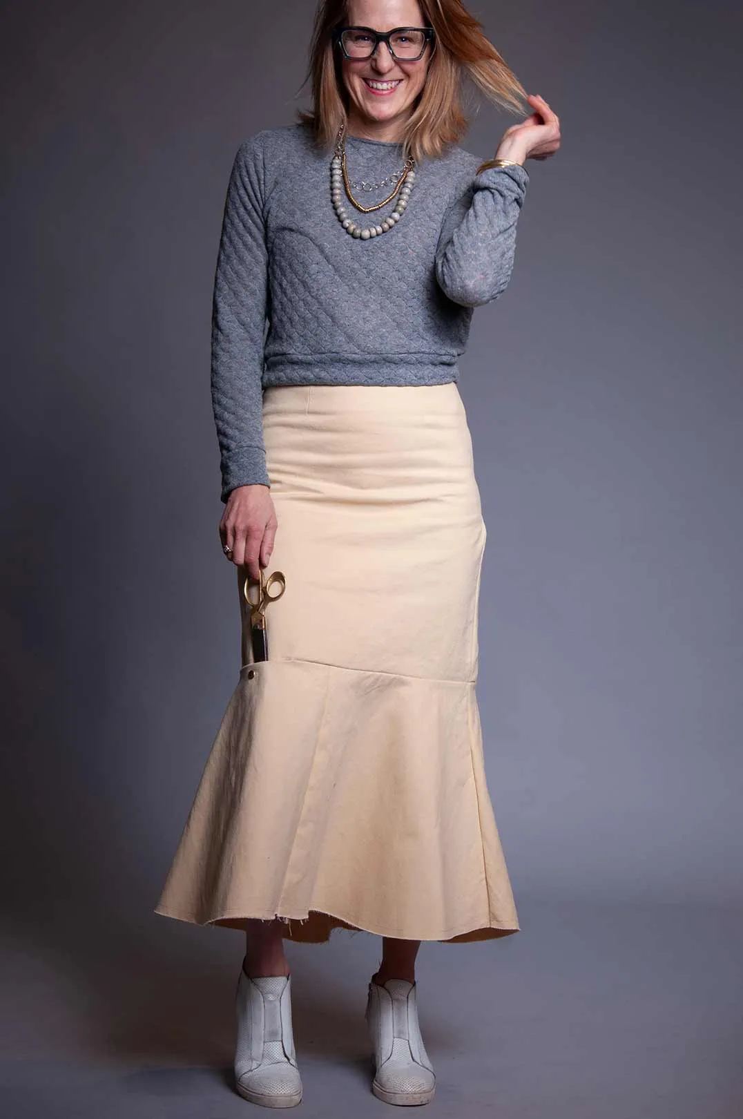 Flounce Skirt - Butter