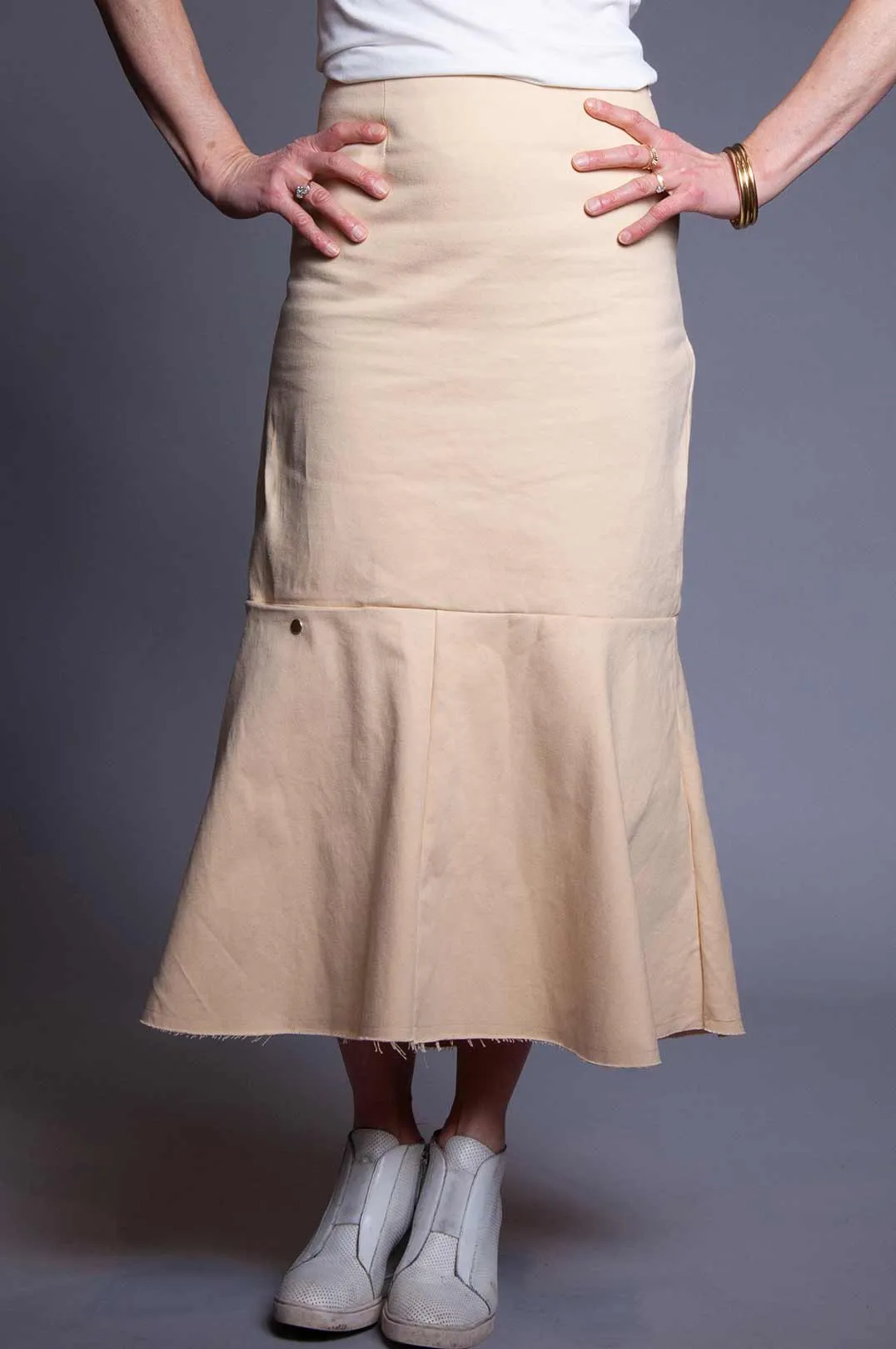 Flounce Skirt - Butter