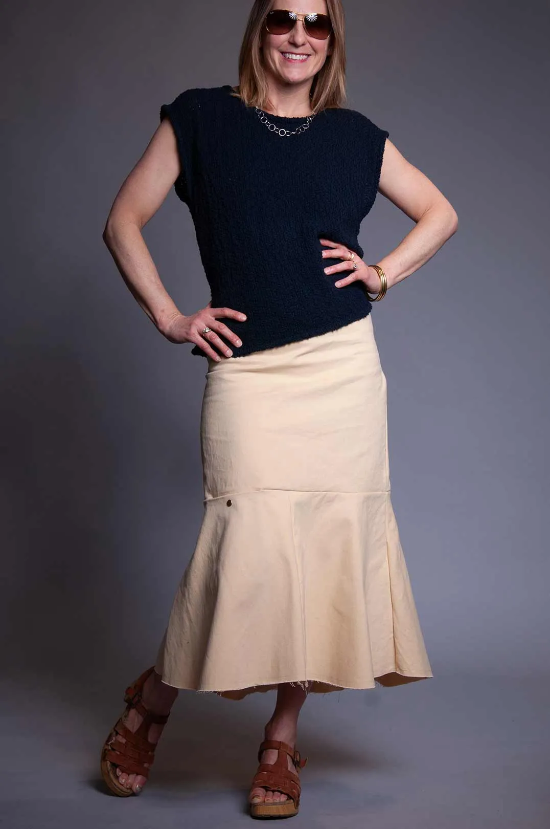 Flounce Skirt - Butter