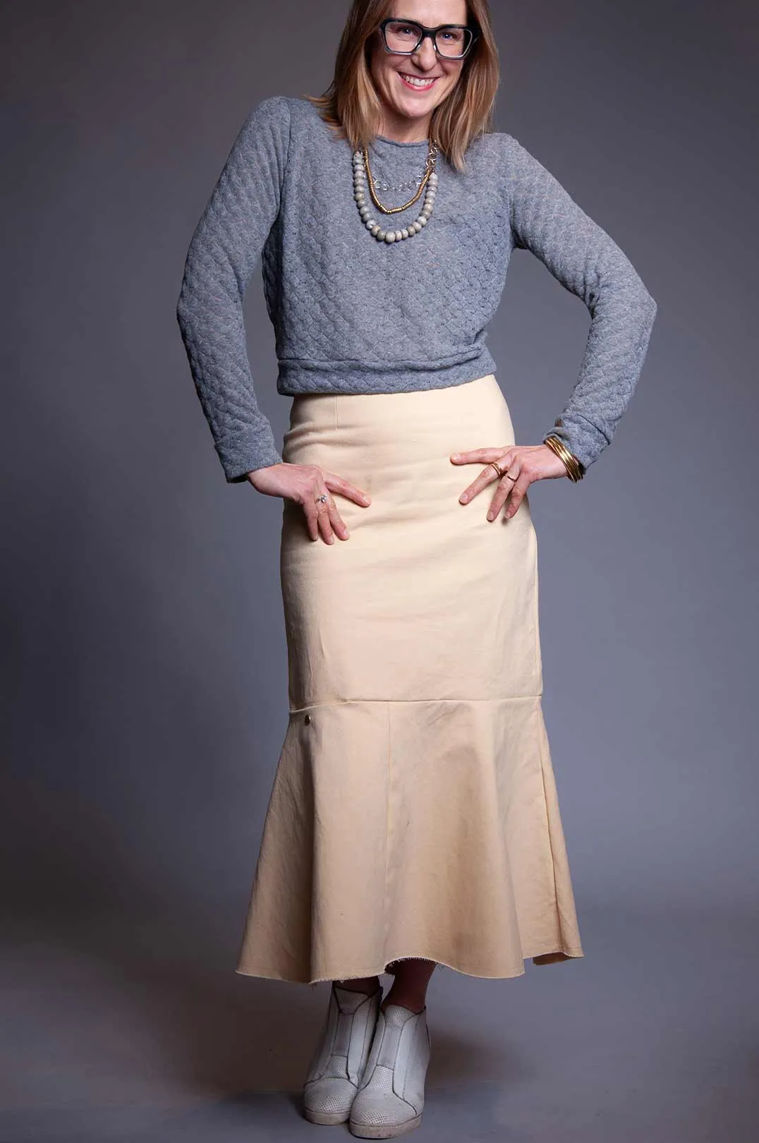 Flounce Skirt - Butter