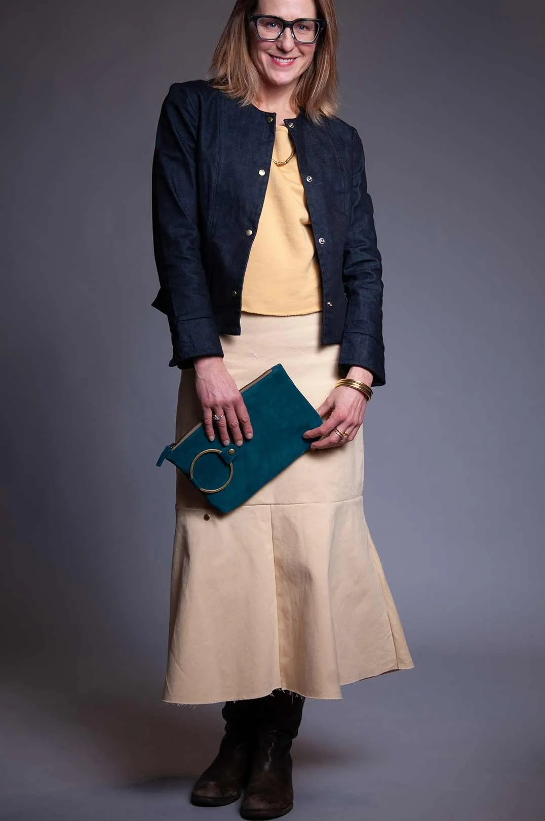 Flounce Skirt - Butter