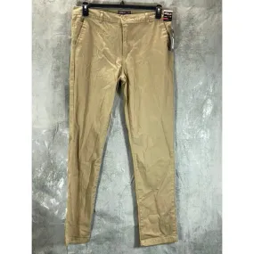GALXY By HARVIC Men's Tan Straight-Leg Chino Pants SZ 32X32