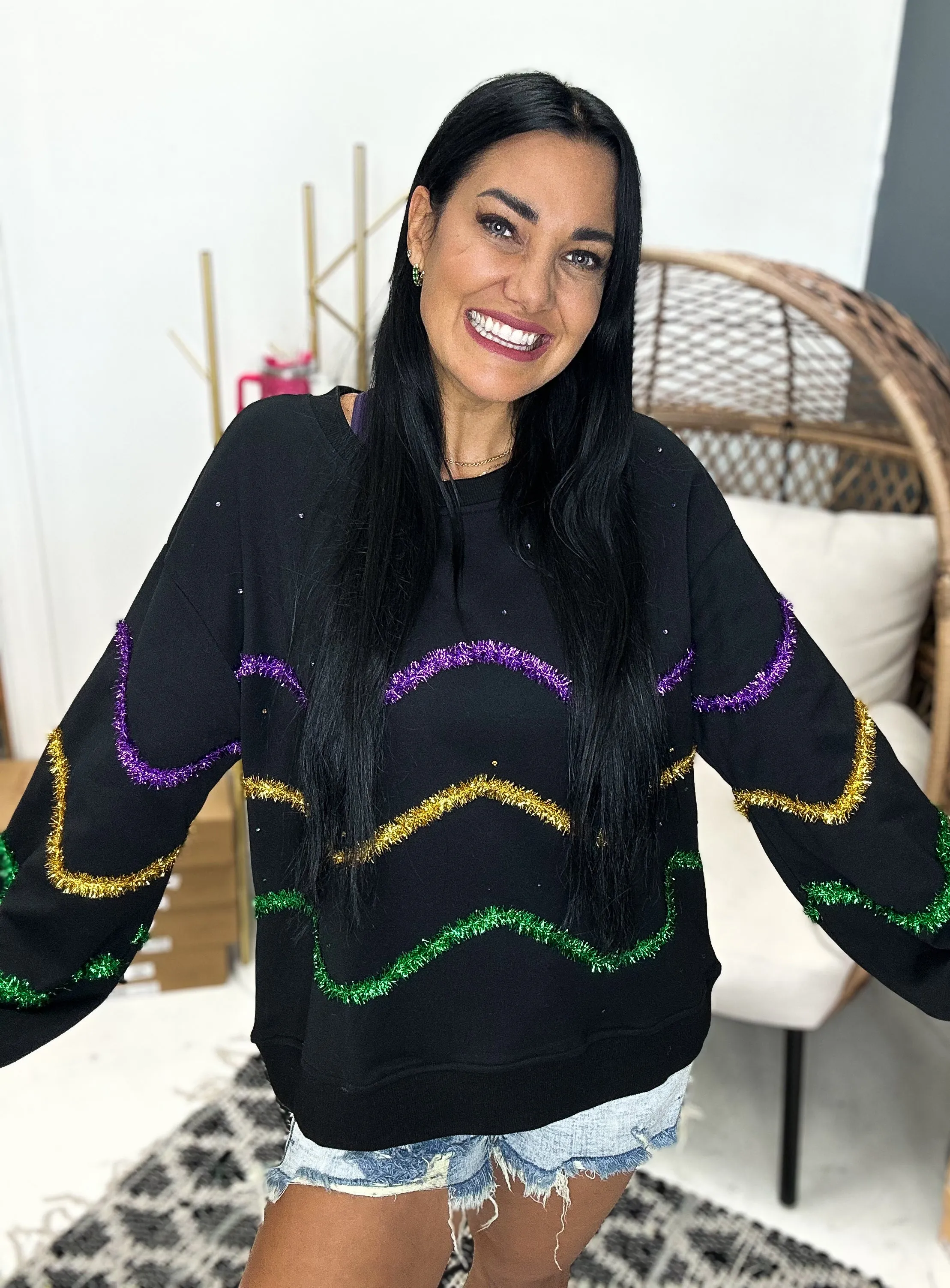 Hop On The float Sweater