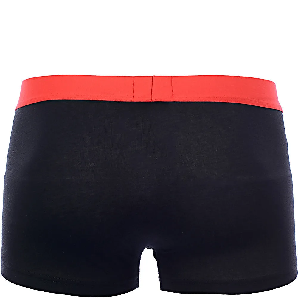 HUGO Bodywear Mens Black 2 Pack Trunks Gift Set