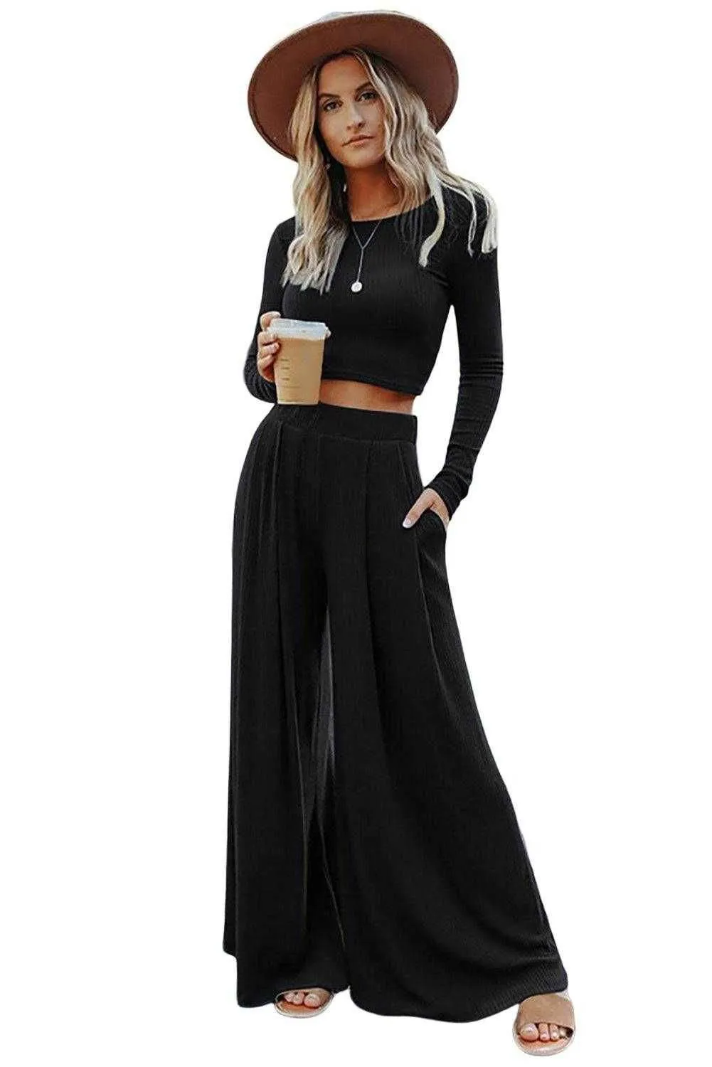 Jasmine Crop Set - Stylish and Versatile Outfits for You