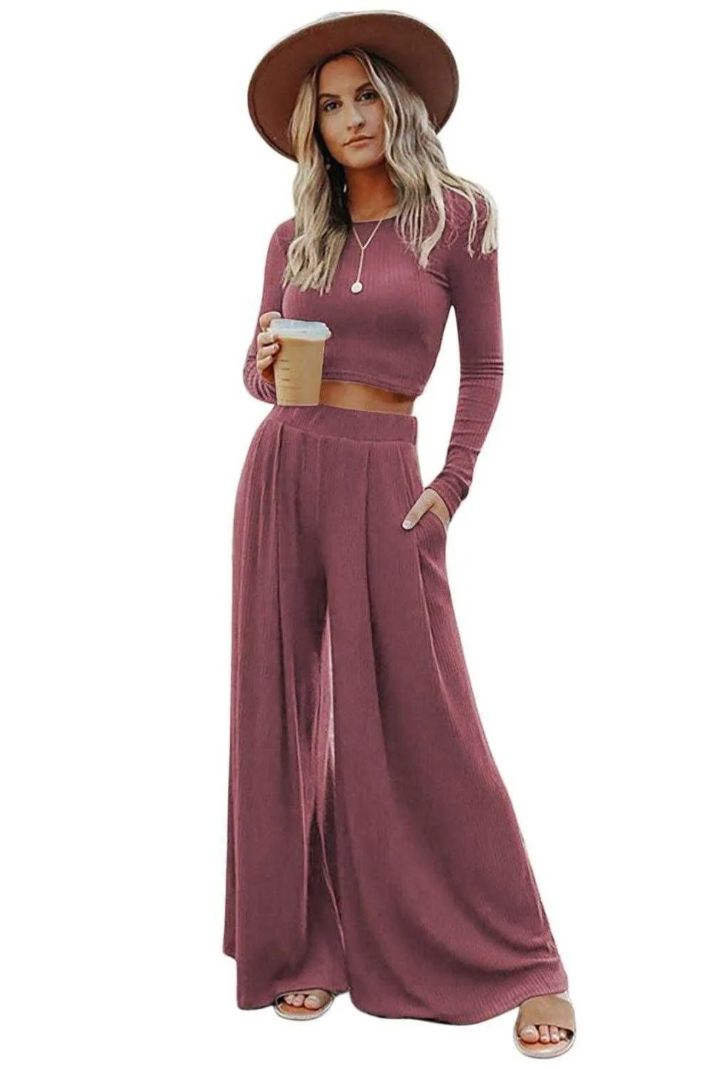 Jasmine Crop Set - Stylish and Versatile Outfits for You