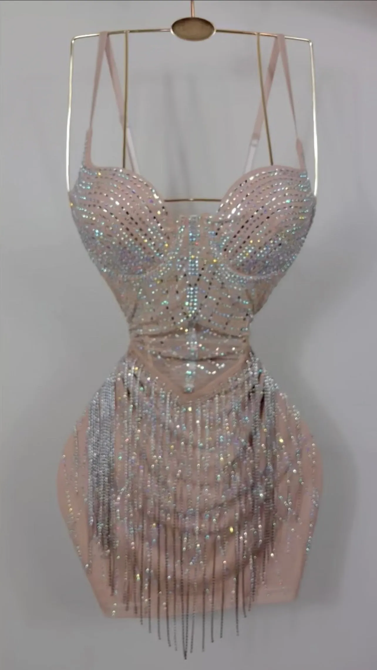 Jenalee Dress - Nude