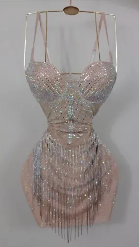 Jenalee Dress - Nude