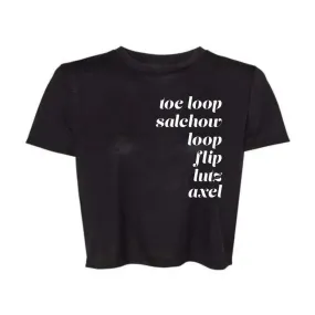 Jumps Flowy Crop Tee