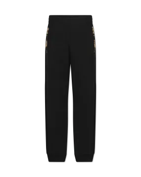 Logo Plaque Zip-Puller Sweatpants