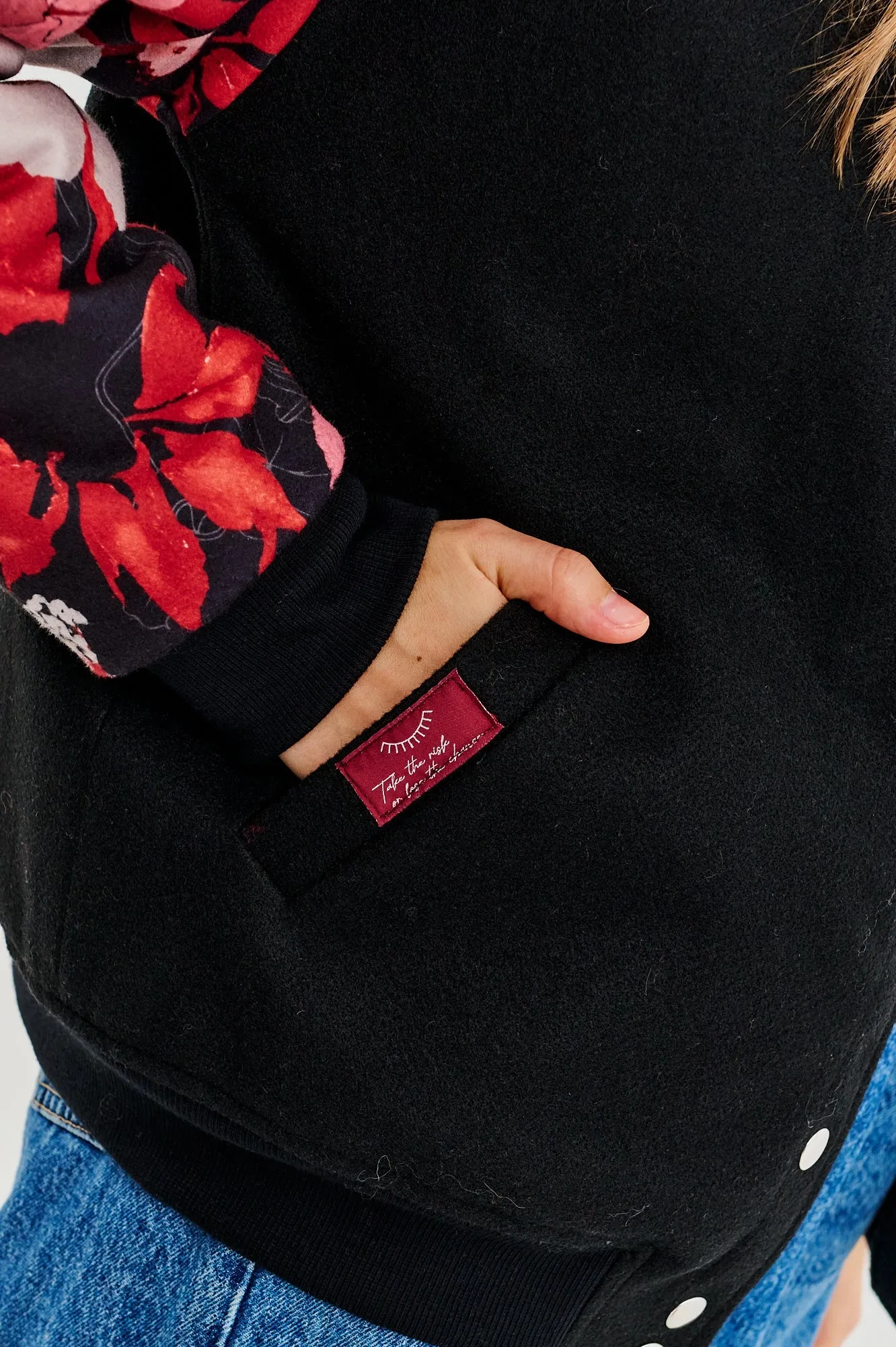 Lover's Promise insulated bomber jacket