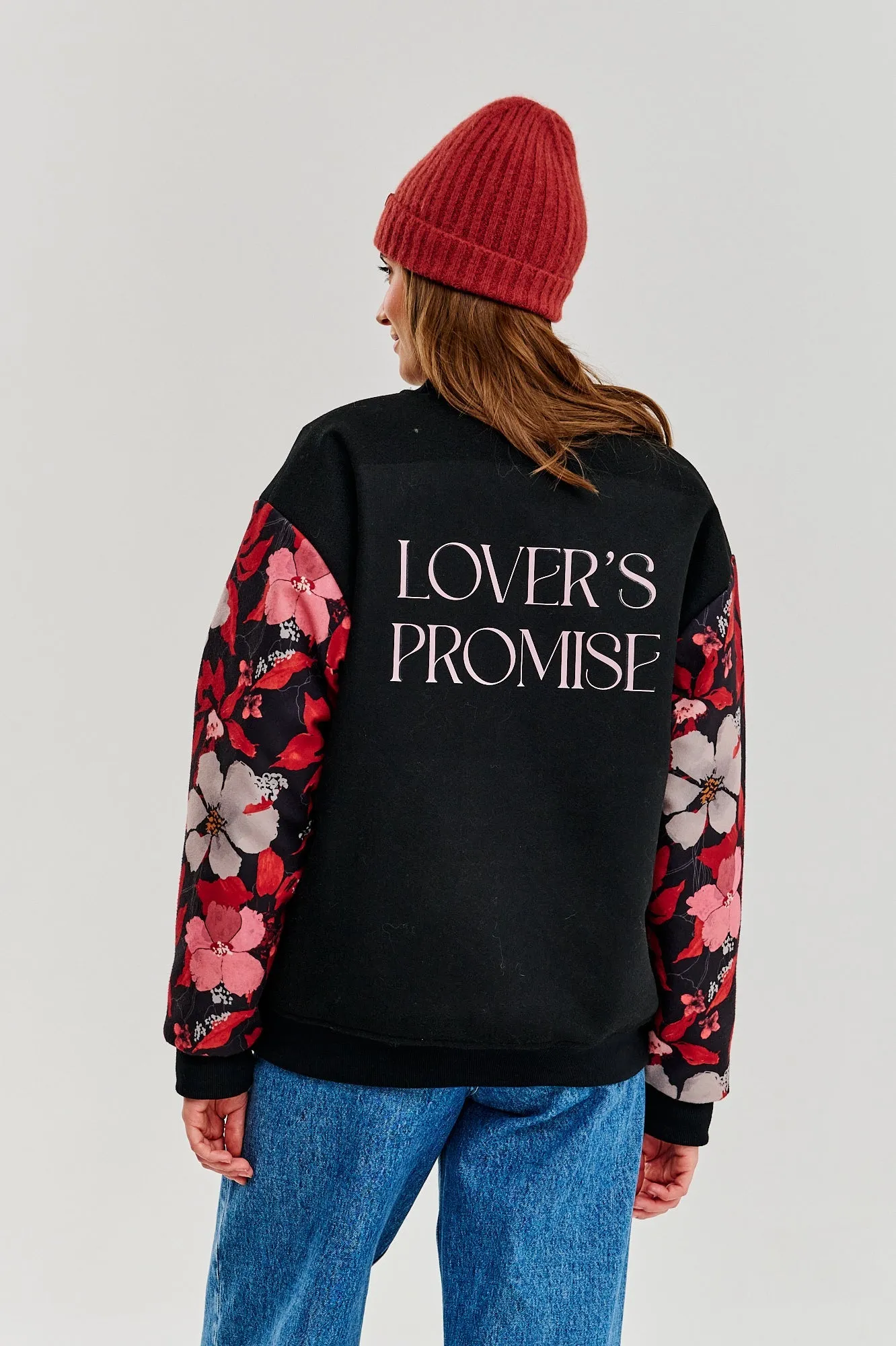 Lover's Promise insulated bomber jacket