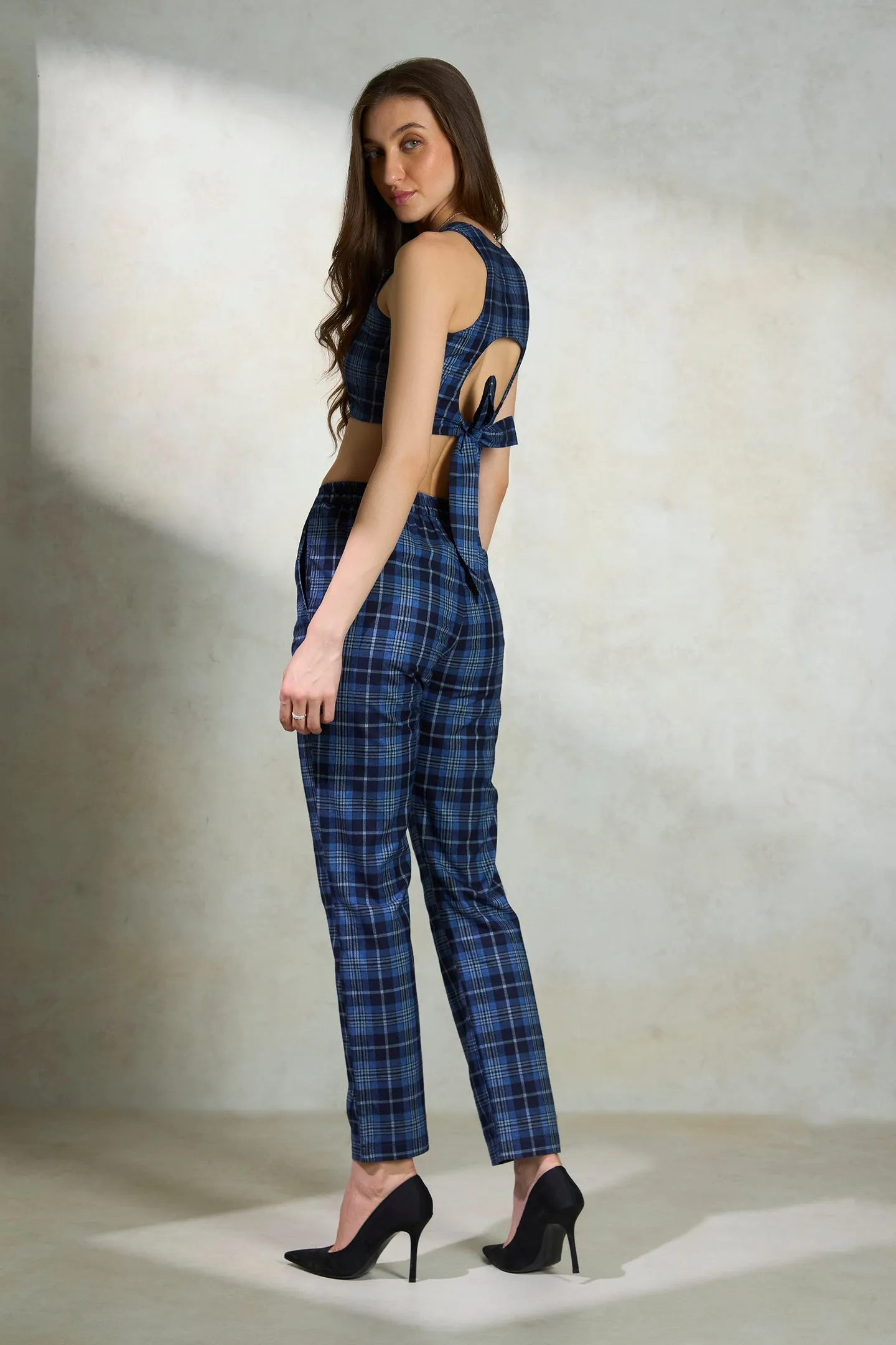 Lucy|Checked Cotton Co-ords