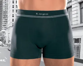 Lupo Men's Microfiber Boxer  Brief  673-2