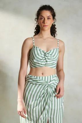 Manila Top|Crop Top With Knot Detail