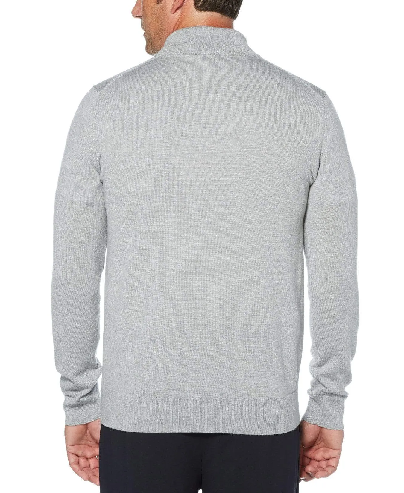 Mens Callaway X 1/4 Zip Blended Merino Sweater