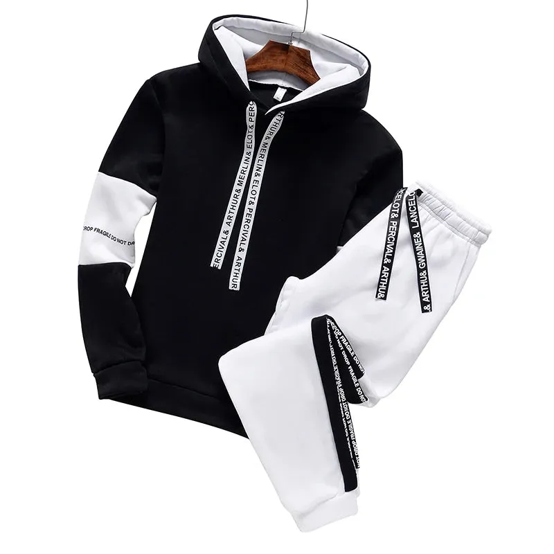 Men's Hoodie & Sweatpants Tracksuit Set
