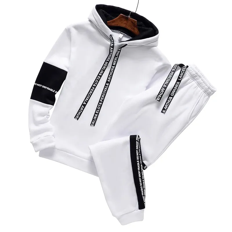 Men's Hoodie & Sweatpants Tracksuit Set