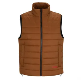 Mens HUGO Medium Brown Brentino2431 Gilet