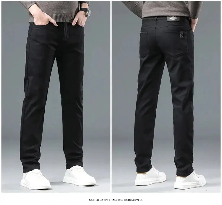 New Spring Autum Men's Casual Pants Made of Pure Cotton
