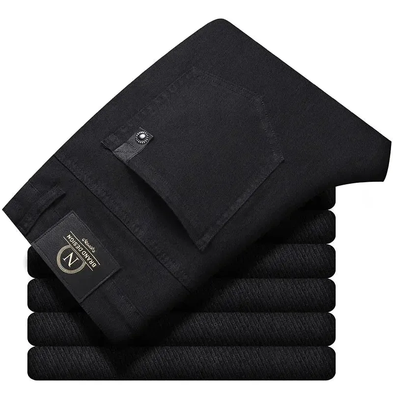 New Spring Autum Men's Casual Pants Made of Pure Cotton