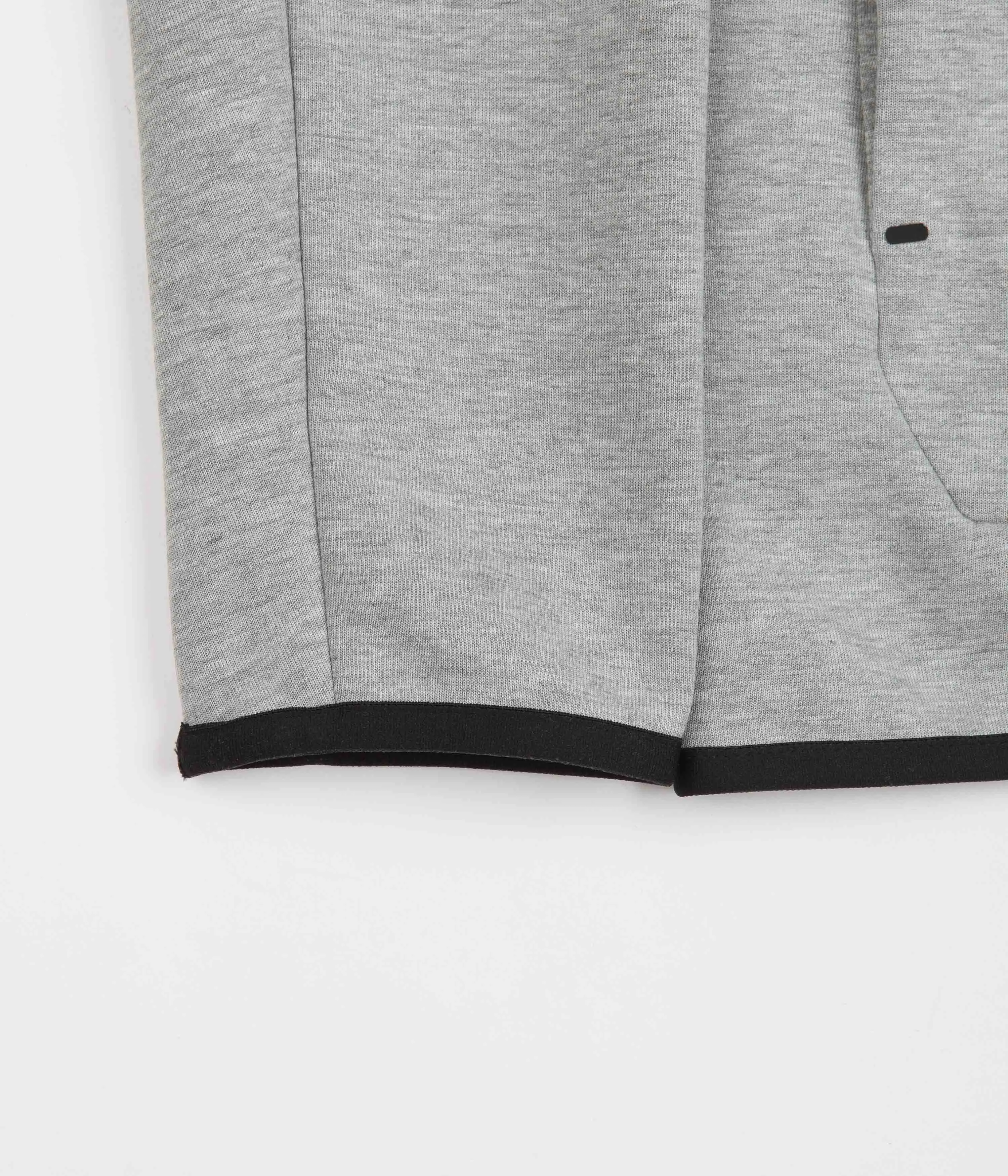 Nike Tech Fleece Hoodie - Dark Grey Heather / Black