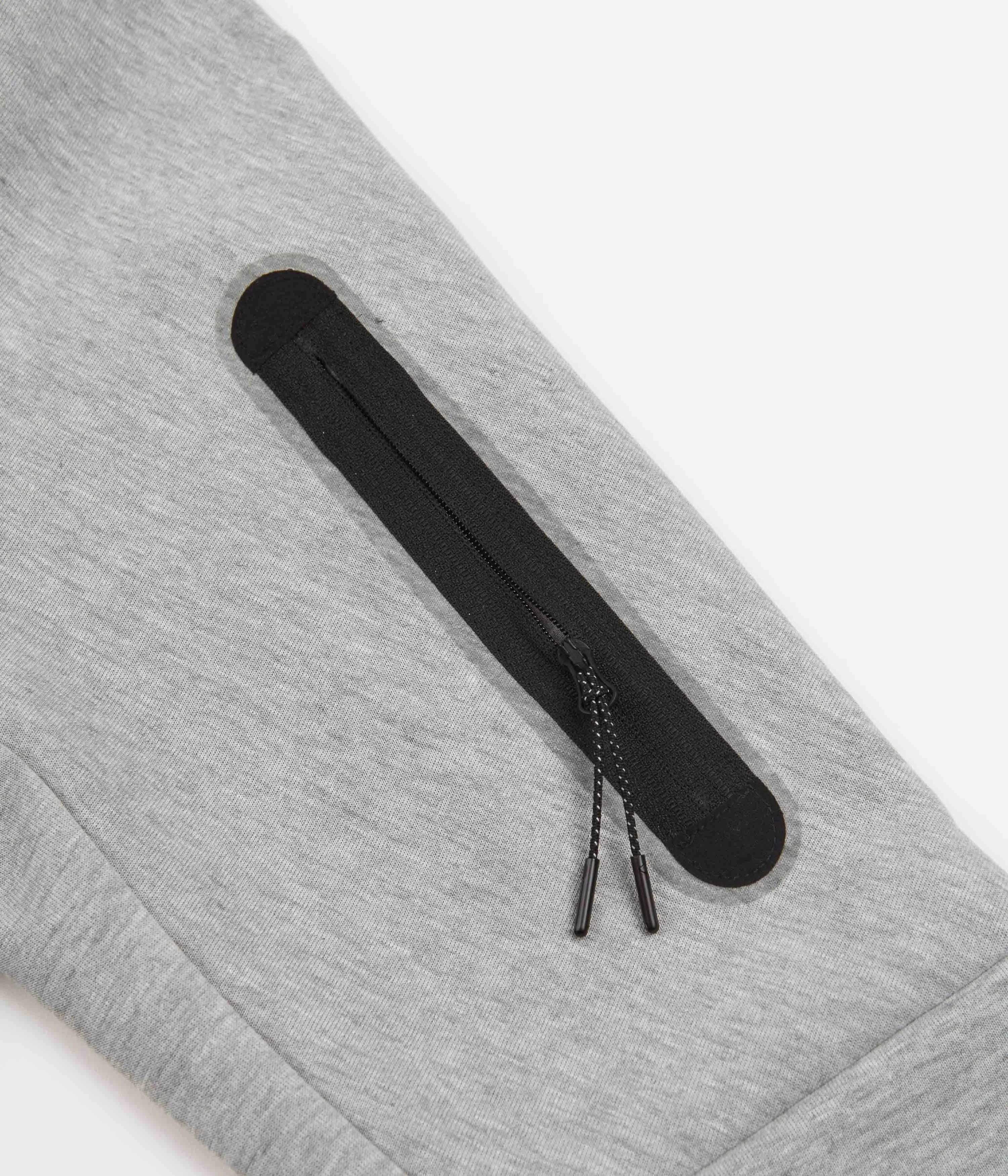 Nike Tech Fleece Hoodie - Dark Grey Heather / Black
