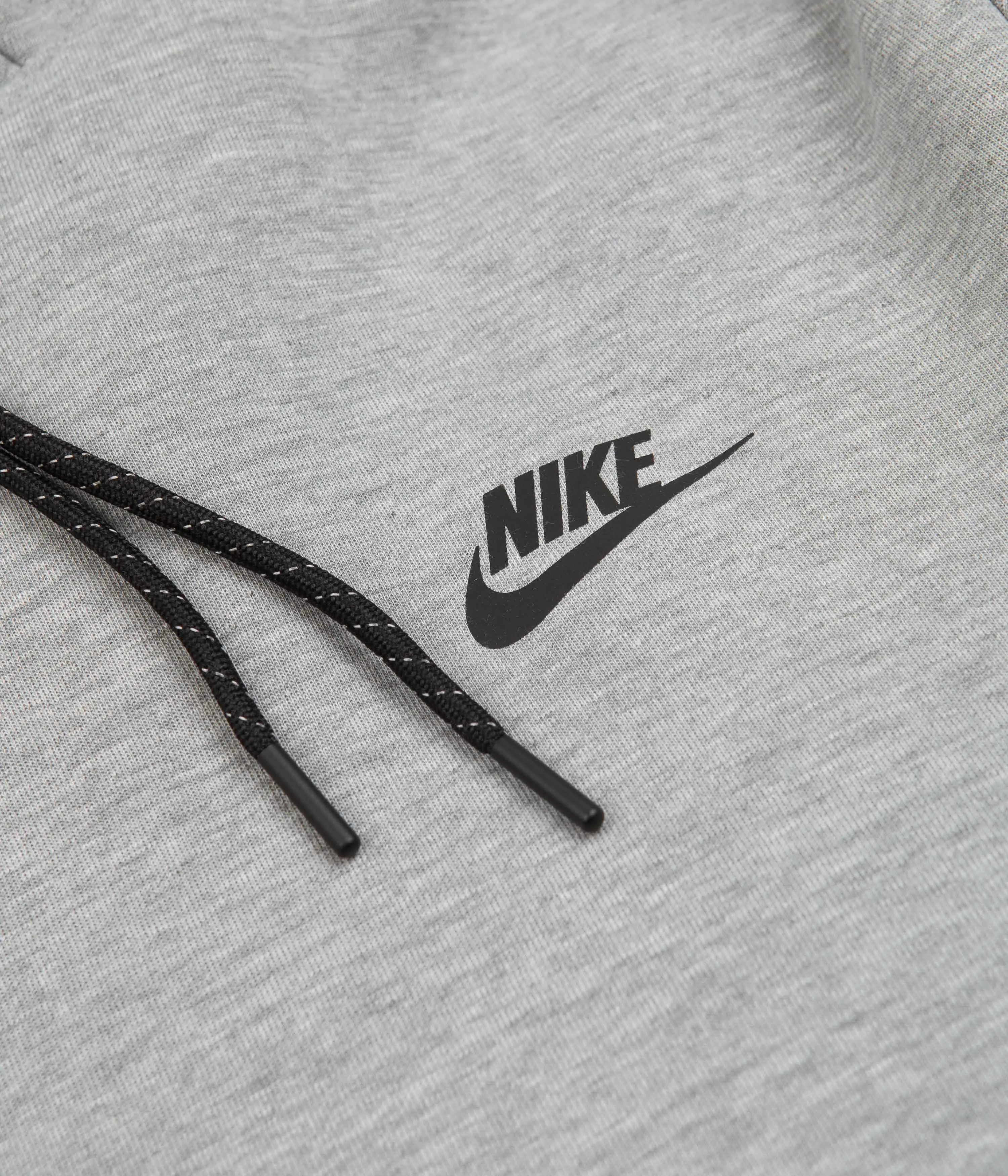 Nike Tech Fleece Hoodie - Dark Grey Heather / Black