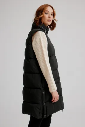Nikki Side Snap Relaxed Fit Vest