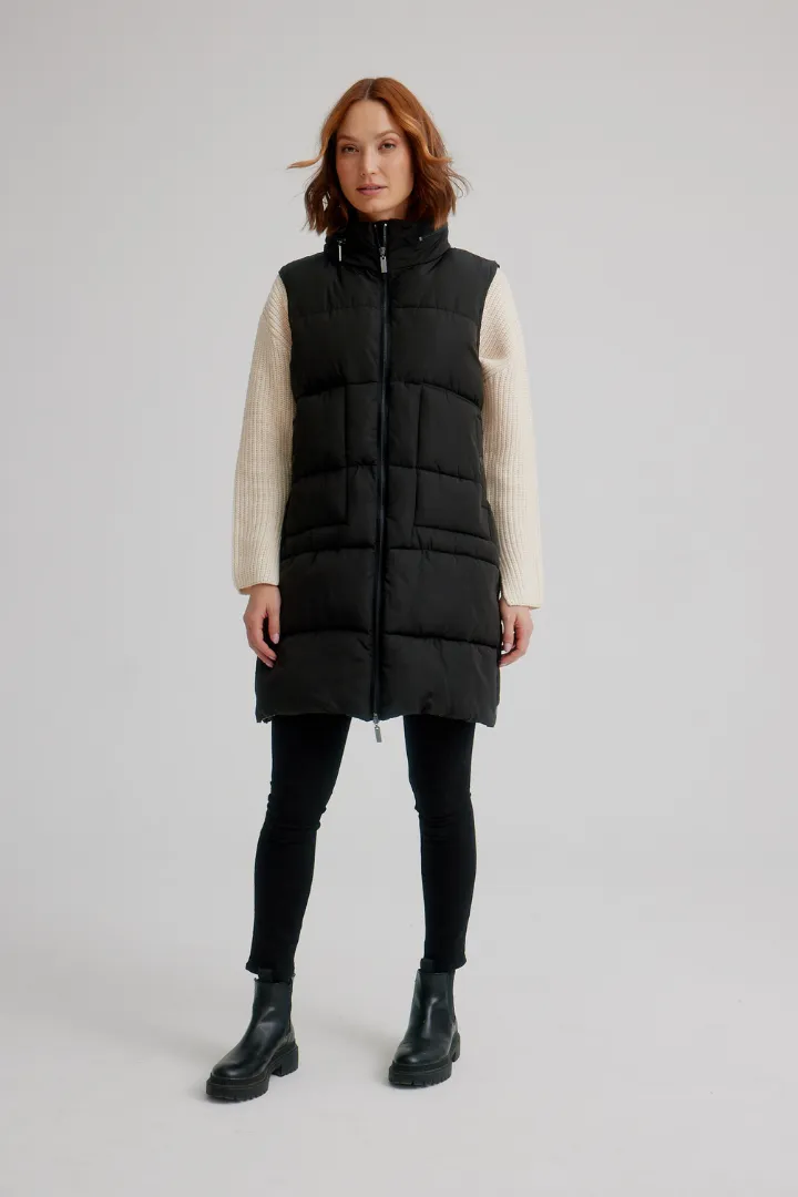 Nikki Side Snap Relaxed Fit Vest