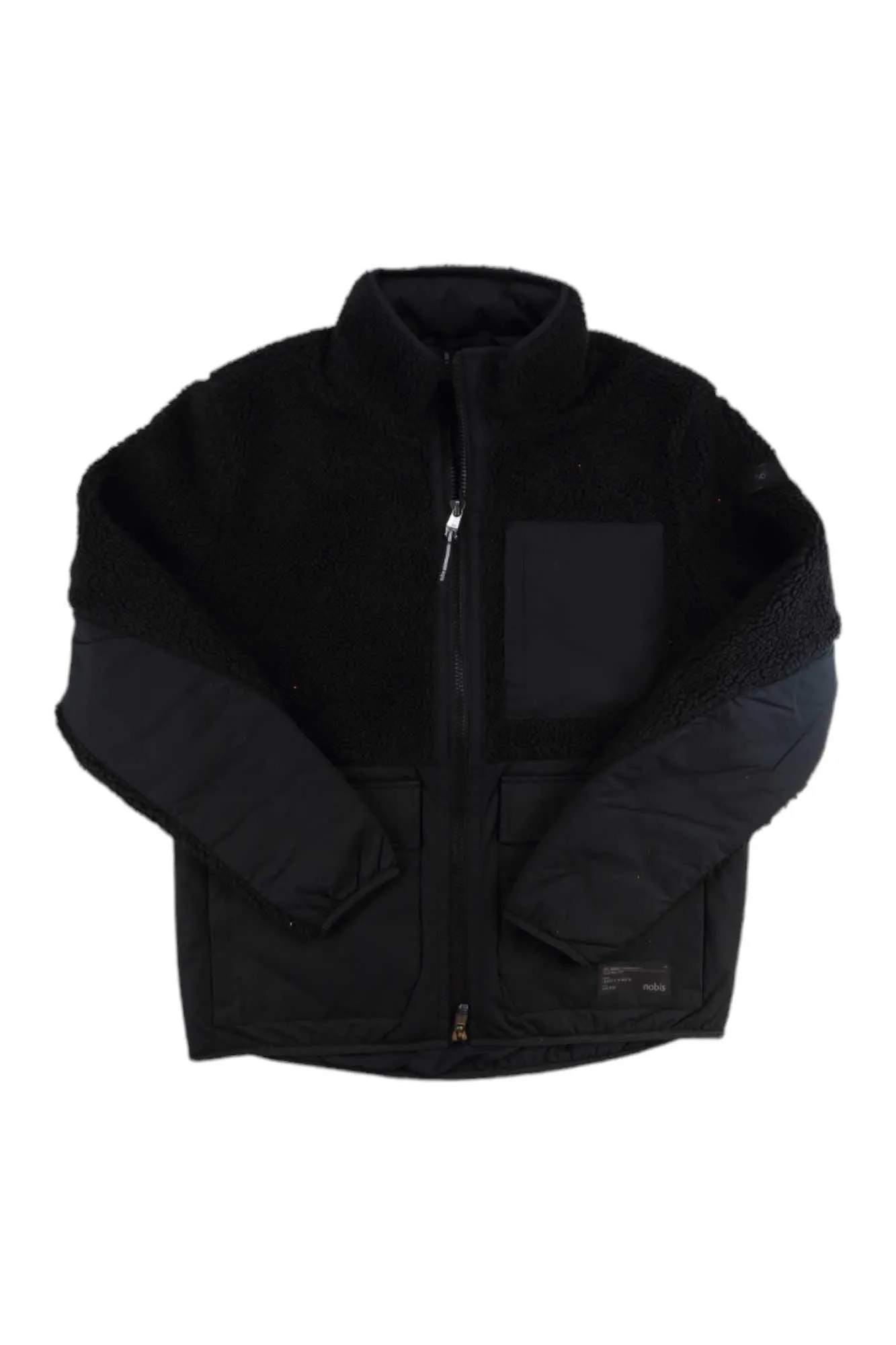 Nobis Men's Kepler Midlayer Berber Zip Front Sweater