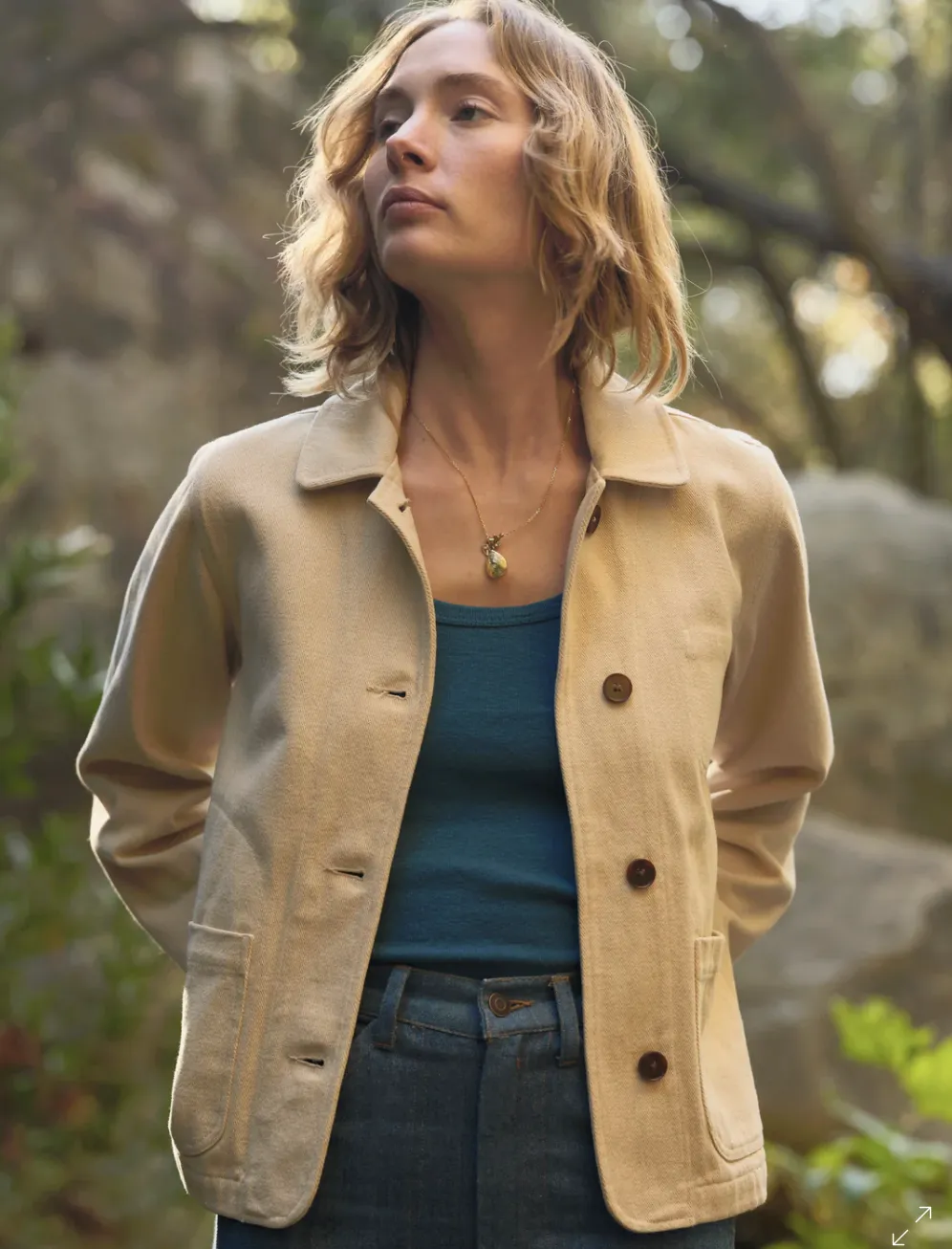 Painter Jacket - Ivory