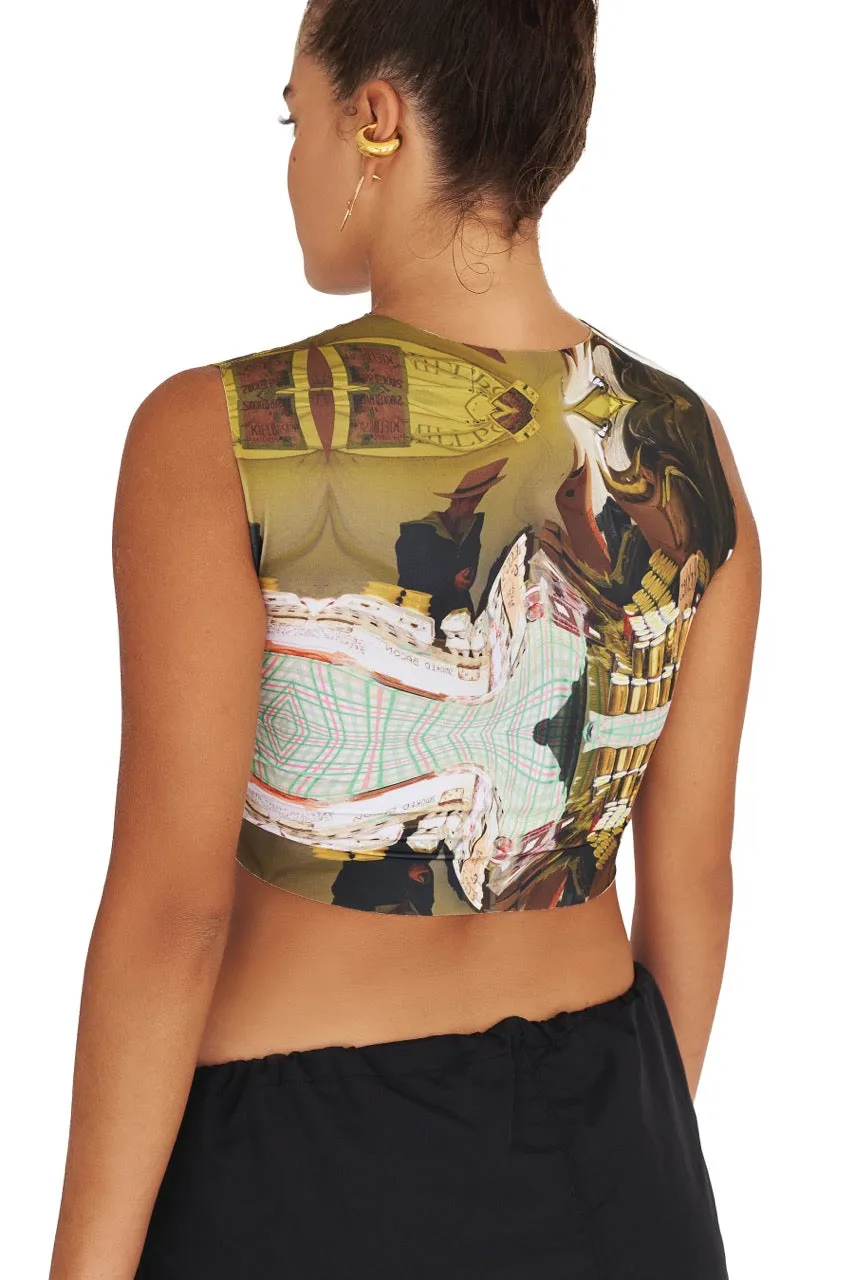 PICKLE CROP TOP