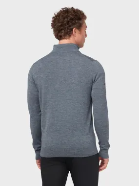 Quarter Zip Blended Merino Sweater