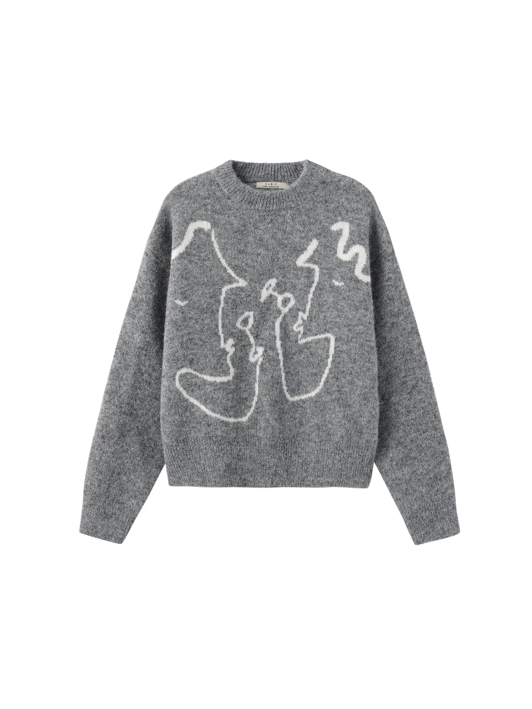 "CUBIC WINE CLUB" Sweater