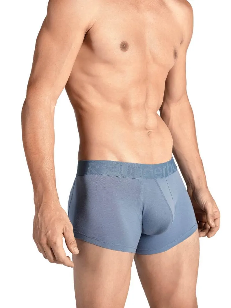 RounderBum Enhancing & Reshaping Trunk with Padded Bum and Pouch, Light Blue