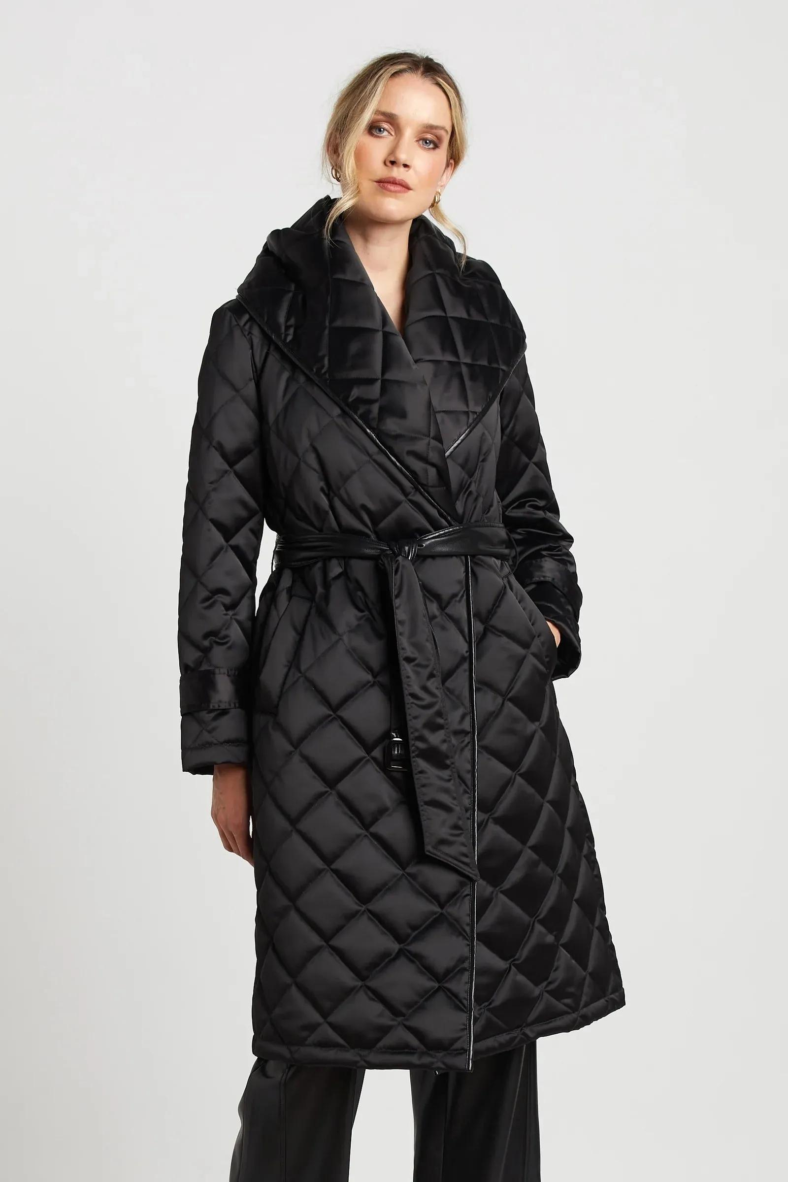 Salem Hooded Down Coat 'Adroit Atelier'