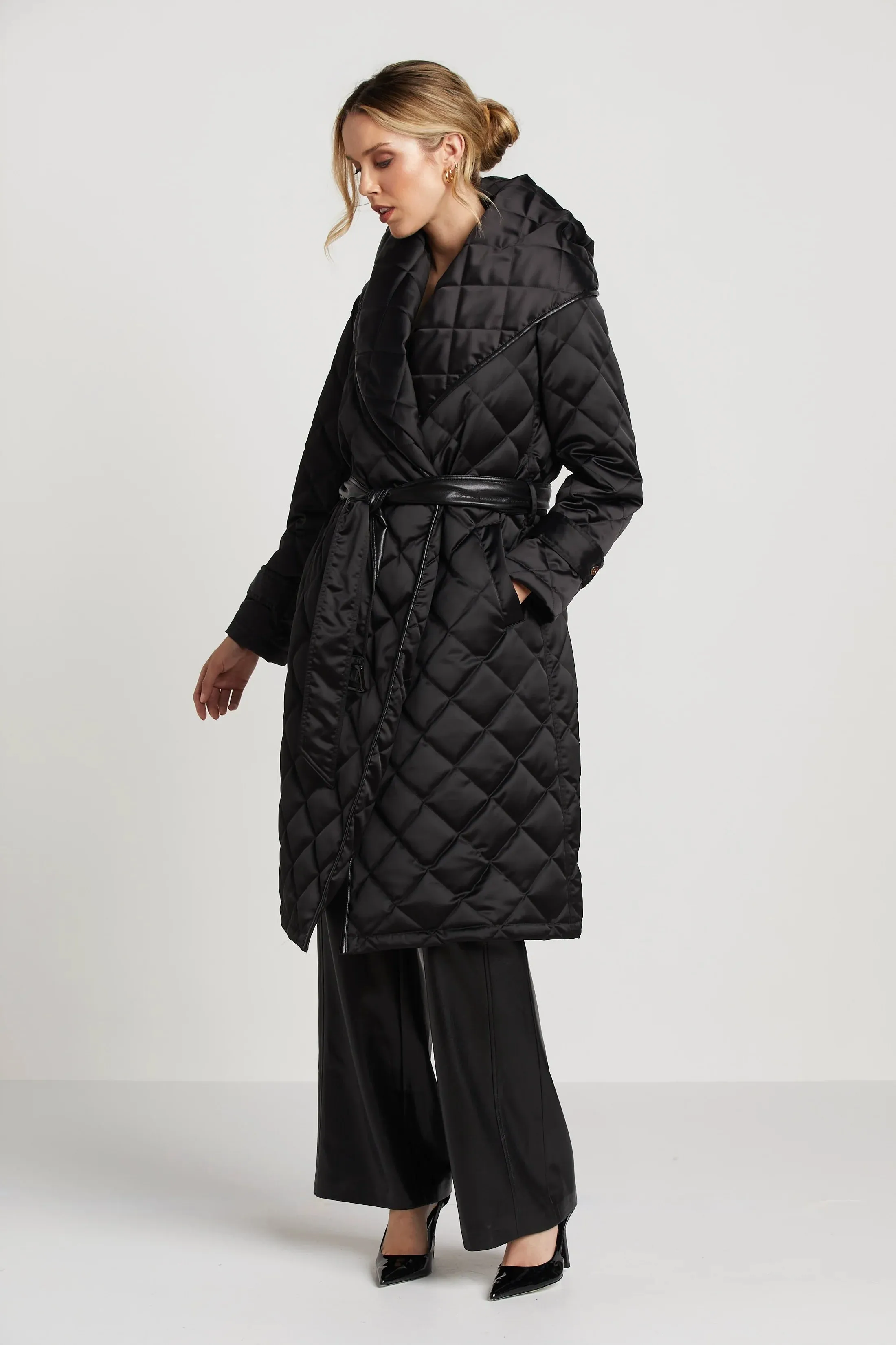Salem Hooded Down Coat 'Adroit Atelier'