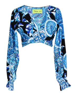 Siciliana - Luna Crop Top (Black)