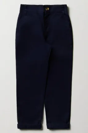 Slim Fit Chino Pants Navy